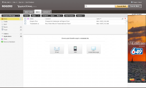 Yahoo Beta UI