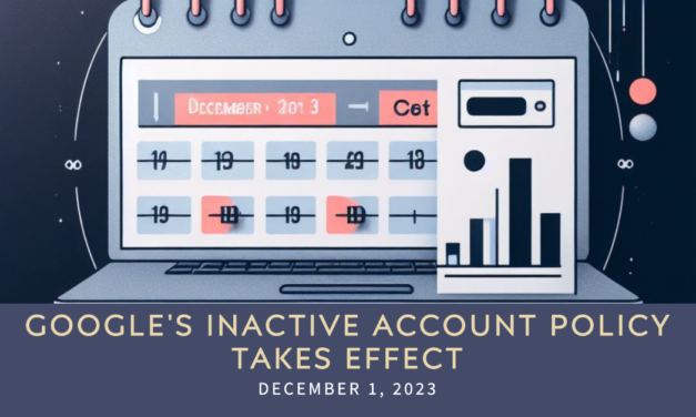 Google’s inactive account policy takes effect December 1