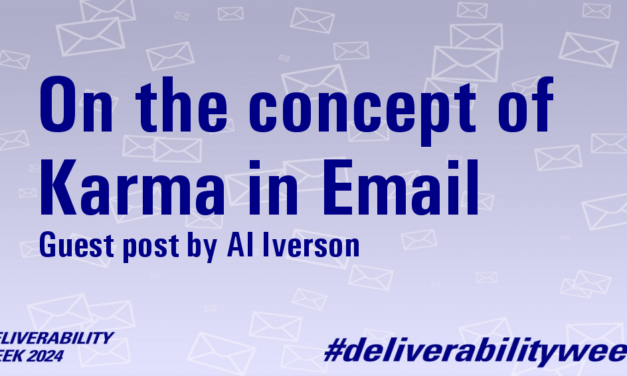 On the concept of Karma in Email