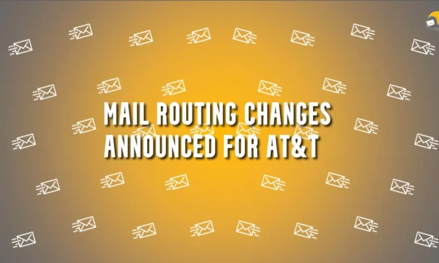 Mail Routing Changes Announced for AT&T